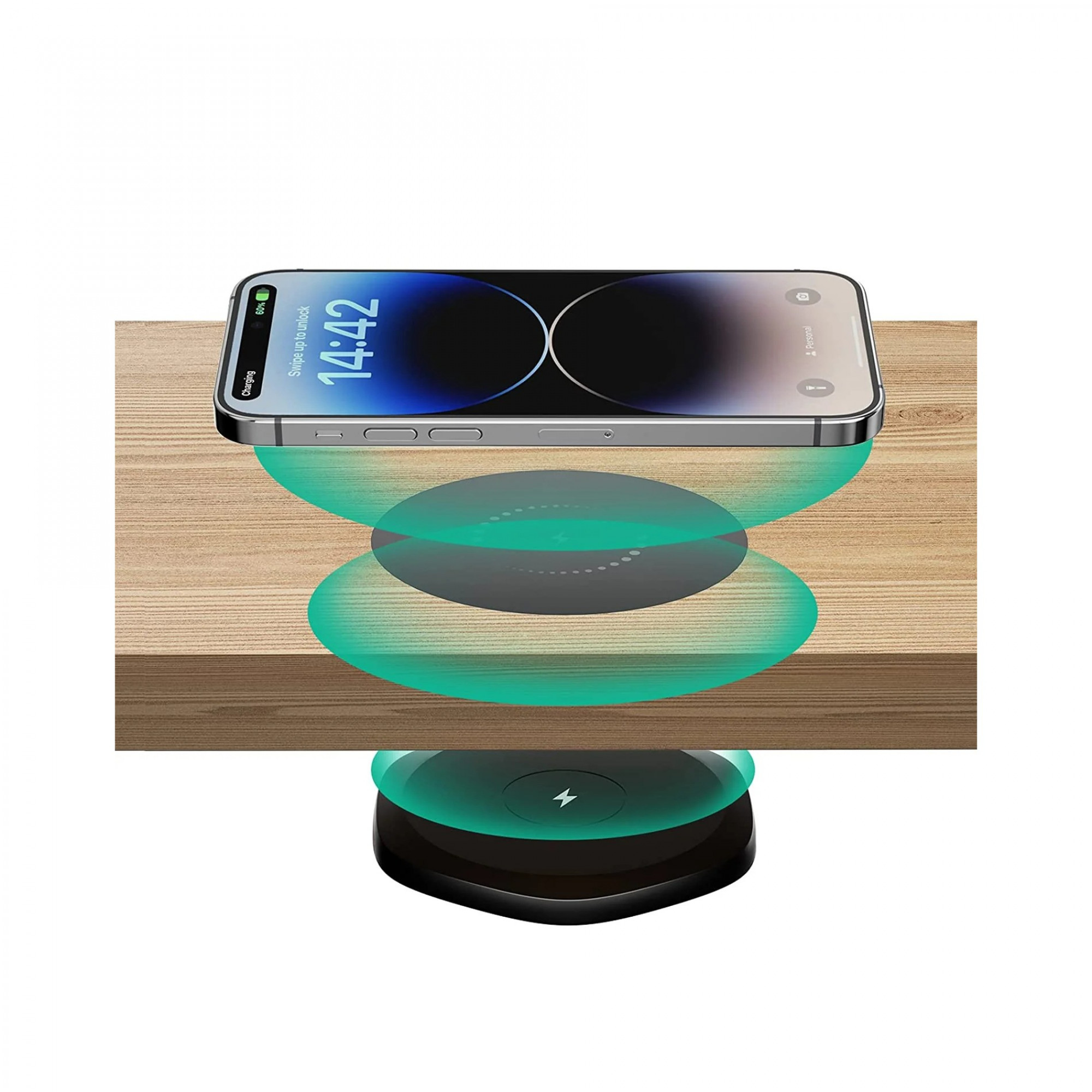 Бездротовий зарядний пристрій KPON C-30 Invisible Wireless Charger
